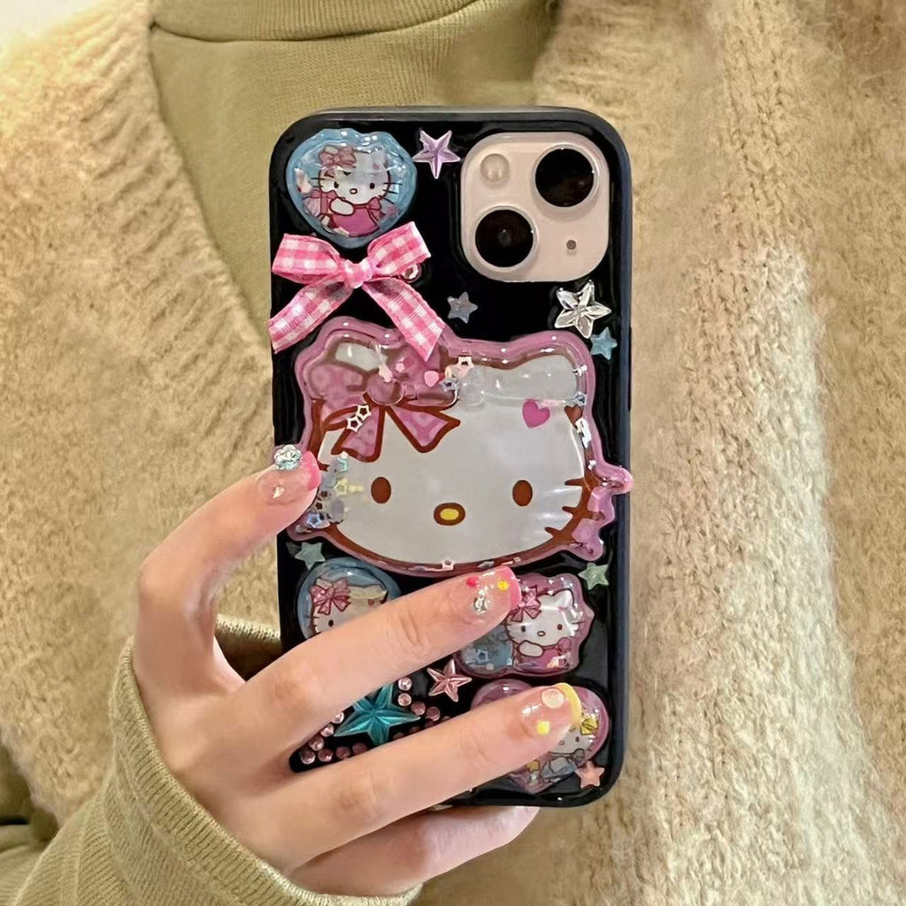 Dreamy Hello Kitty Bling iPhone Cases