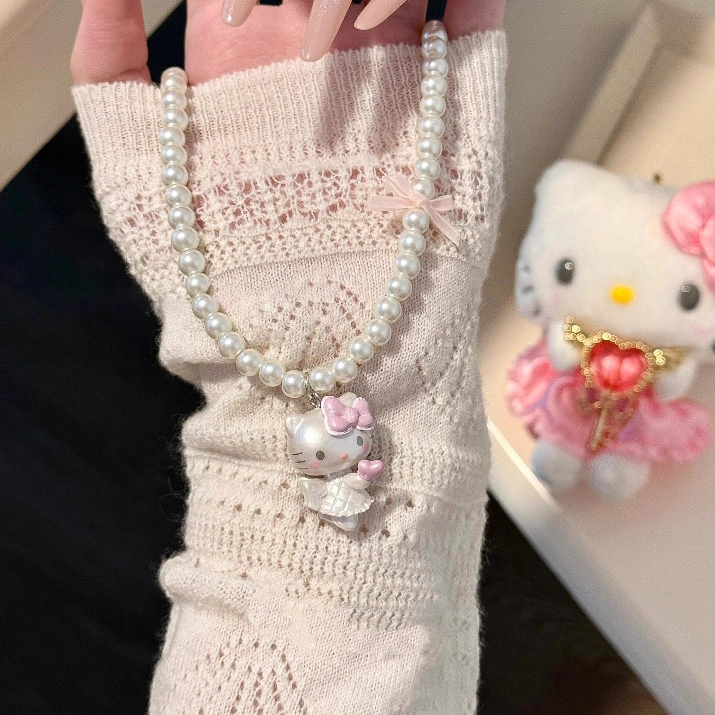 Hello Kitty Angel Pearl Bracelet – Sweet Angel Series