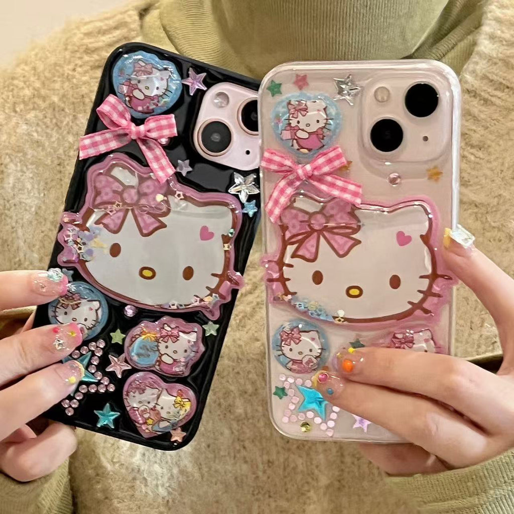 Dreamy Hello Kitty Bling iPhone Cases