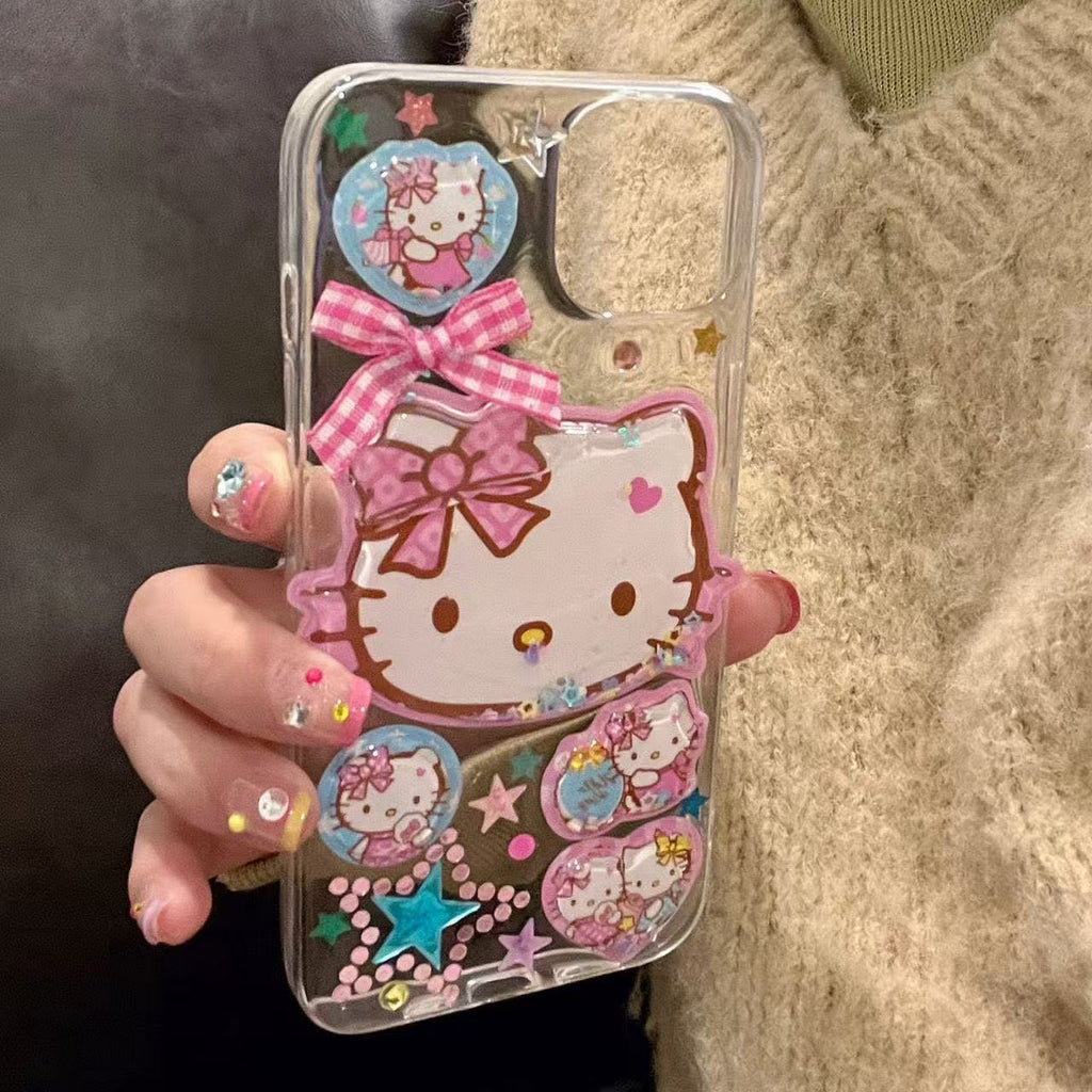 Dreamy Hello Kitty Bling iPhone Cases