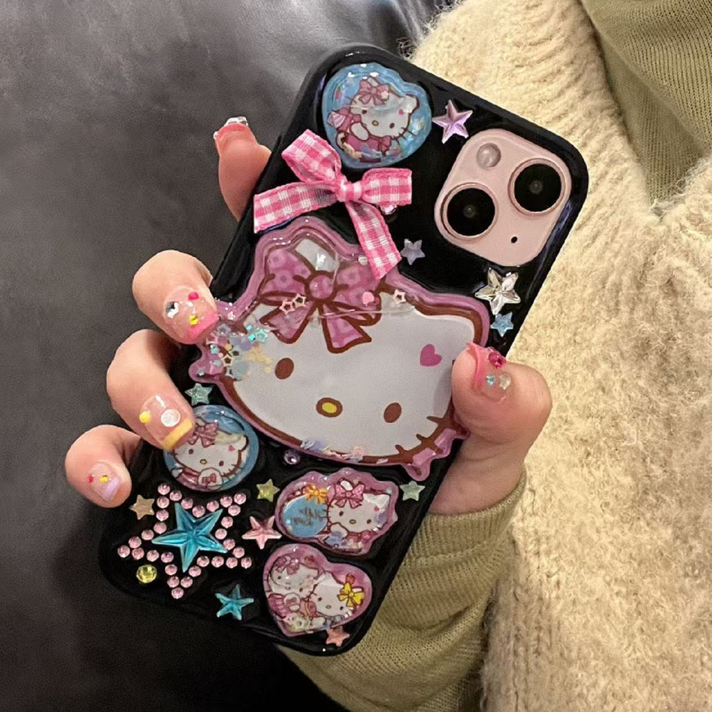 Dreamy Hello Kitty Bling iPhone Cases
